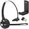 Delton 10X Trucker Bluetooth Headset, Wireless Headphones w/Microphone, Over The Head Single Earpiece DBTHEAD10XBTDLHSAS1 - alternate 1